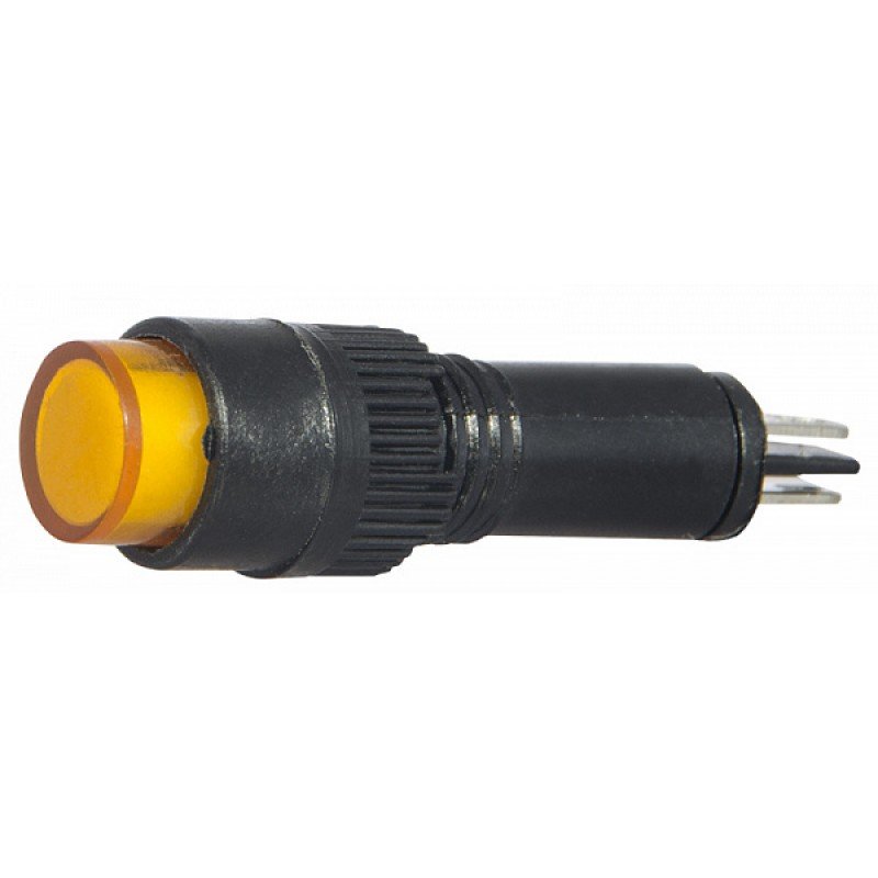 Сигнальна арматура AD22E-8DS жовта 220V АC