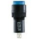 Сигнальна арматура AD22E-12DS синя 24V АC/DC