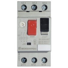 Автоматичний вимикач захисту двигуна УКРЕМ ВА-2005 М07