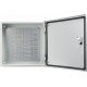 Корпус з монтажною панеллю металевий 40*40*25, IP54, серії UBox