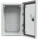 Корпус з монтажною панеллю металевий 30*20*15, IP54, серії UBox