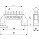 Нульова шина в пластиковому корпусі BC-6A 6 отв. (6*9)
