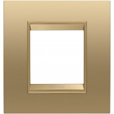 Рамка Chorusmart LUX 2M металева золото GEWISS