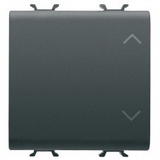 Перемикач 3-х позиційний Chorusmart 2M 1P 10AX UP-DOWN чорний GEWISS