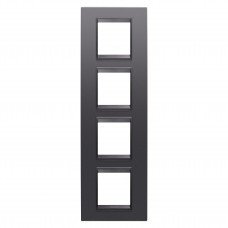 Рамка Chorusmart LUX 2+2+2+2M вертикальна сланець абсолют GEWISS