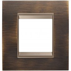 Рамка Chorusmart LUX 2M антична латунь GEWISS