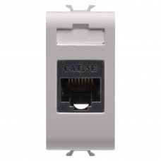 Розетка інтернет Chorusmart RJ45 1M CAT.5E UTP бежевий GEWISS