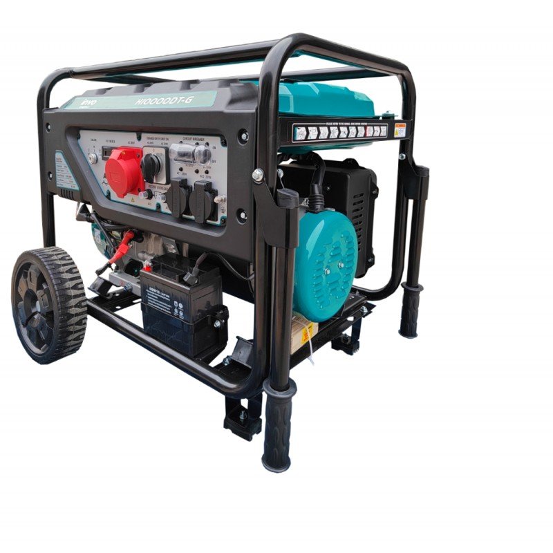 Генератор бензиновый INVO H10000DТ-G 8.0/8.5 кВт, трехфазный, с электрозапуском