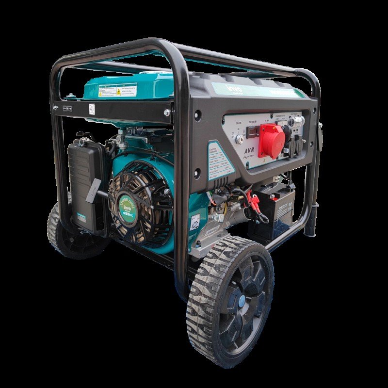 Генератор бензиновый INVO H10000DТ-G 8.0/8.5 кВт, трехфазный, с электрозапуском