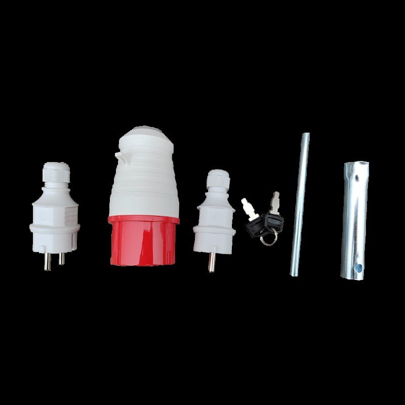 Генератор бензиновий INVO H6250DТ-G 5.0/5.5 кВт, трифазний, з електрозапуском