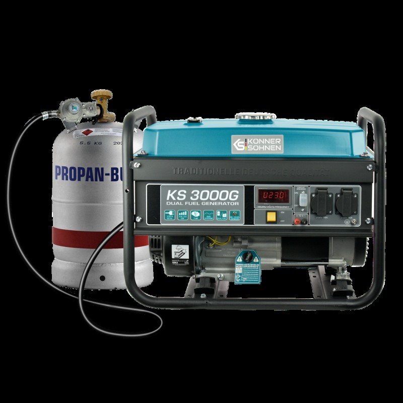 Генератор газобензиновий «Könner & Söhnen» KS 3000G