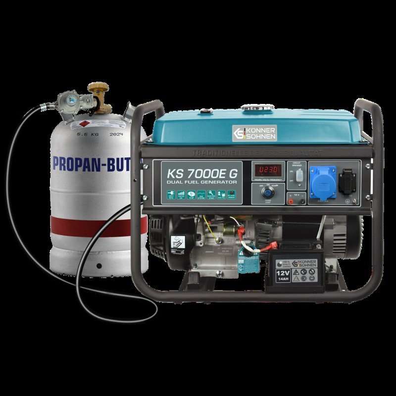 Генератор газобензиновий «Könner & Söhnen» KS 7000E G
