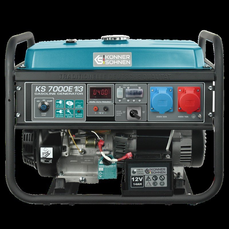 Генератор бензиновий «Könner & Söhnen» KS 7000E 1/3