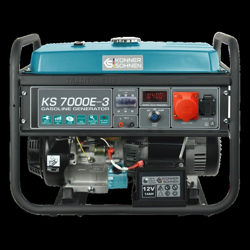 Генератор бензиновий «Könner & Söhnen» KS 7000E-3