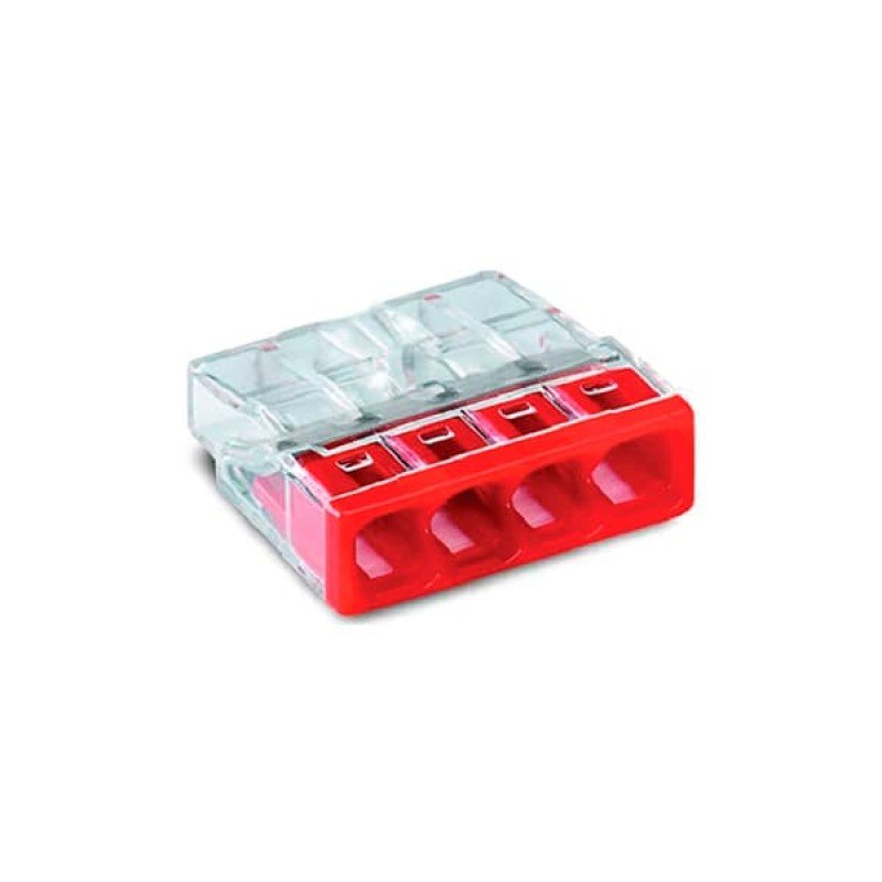 Клемма соединительная VARGO на 4 проводника 2,5 мм² (V-109501) 100 шт