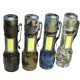 LED ліхтарик VL677 алюмінієвий 111199 1LED, zoom, 18650х1шт / АААх3шт, зарядний пристрій, розмір 130х32mm, в коробці