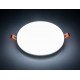 LED свiтильник VARGO коло 12W 4000K 1200lm з регульованими кліпсами розмір отв. 50-70mm, розмір 85mm (V-111776)