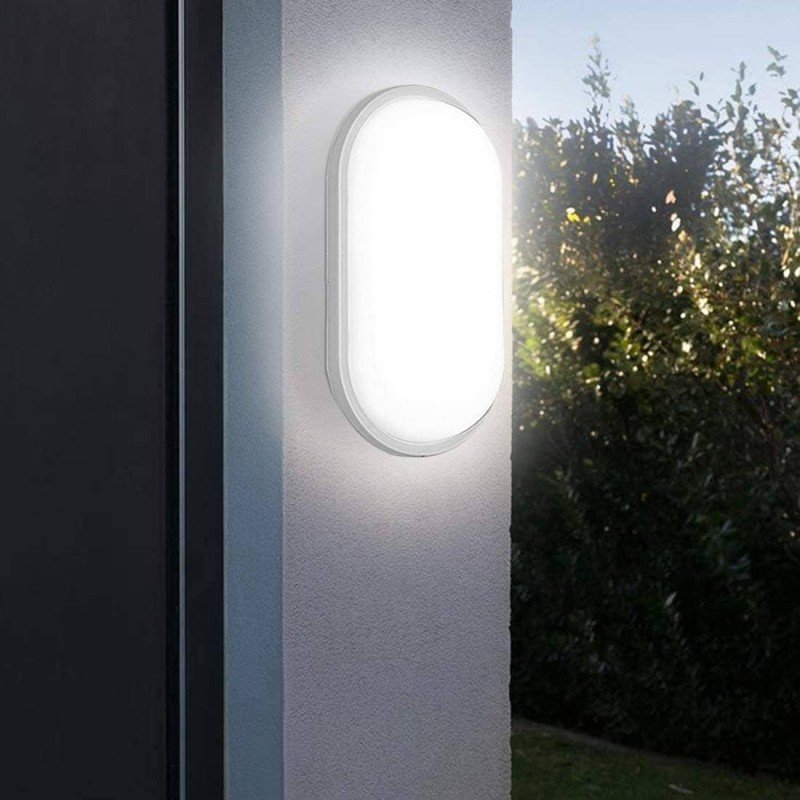 Светодиодный светильник VARGO ЖКХ , 12W , 6500К , 1200lm , Овал , V-111858 ( Светодиодные LED светильники )