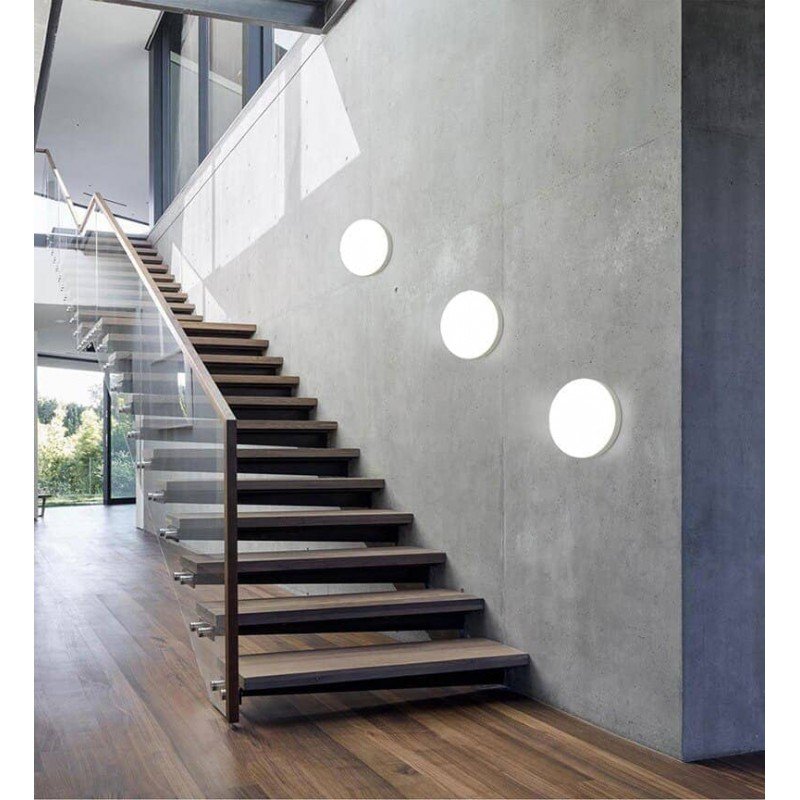 Свiтлодiодний свiтильник VARGO ЖКХ 15W 6500K 1500lm коло IP54 Розмір: 140x140x57мм(111860)