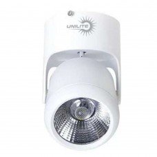 Світлодіодний трековий світильник UNILITE 15W 4000K 220V білий U-114907