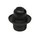 Бакелітовий патрон VARGO E27 чорний з кільцем (4A, 250V) (V-115527)