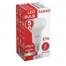 LED лампа VARGO R39 5W E14 (V-115679)