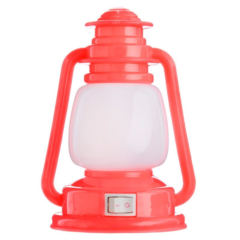 Ночник LED Лампа, с кнопкой, блистер (зеленый, розовый, желтый, оранжевый) (V-115742)