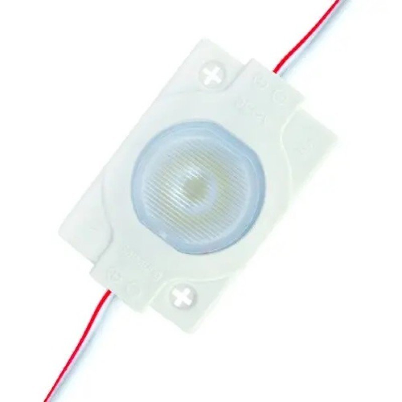 LED модуль VARGO 12V 1.5W білий IP67 30*49*15mm 60° SMD 3030 150-170lm (V-116934)