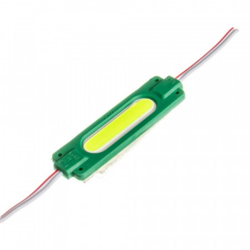 LED модуль VARGO 24V 2W зеленый 70*19mm (V-116945)