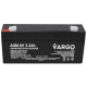 Cвинцево-кислотний аккумулятор AGM VARGO 6V 3.2AH (117454) 134x34,5x60(65) мм