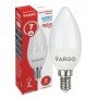 Энергосберегающая лампочка, светодиодная LED лампа, нейтральный белый свет C37 7W E14 665lm V-117967 VARGO (Светодиодные лампочки)