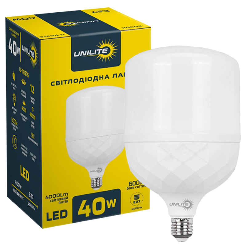 LED Лампа UNILITE 40W 118376