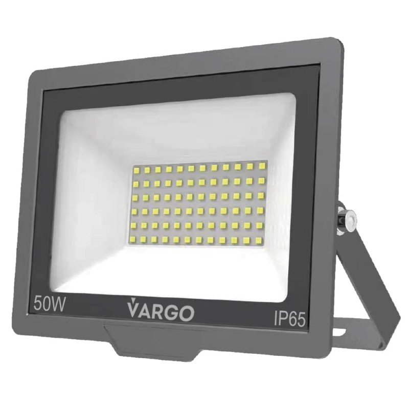 Светодиодный прожектор LED, мощный прожектор для любого помещения VARGO 50W 220V 4500lm 6500K (V-116761) (Светодиодные прожекторы)