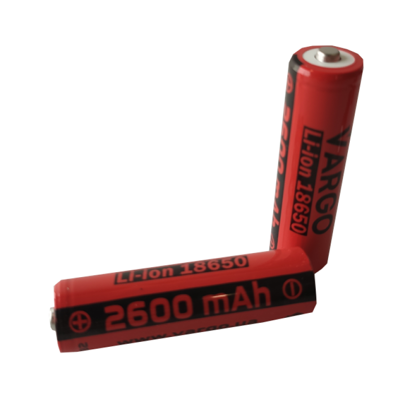 Аккумулятор VARGO Li-ion 18650 3.7V 2600mAh