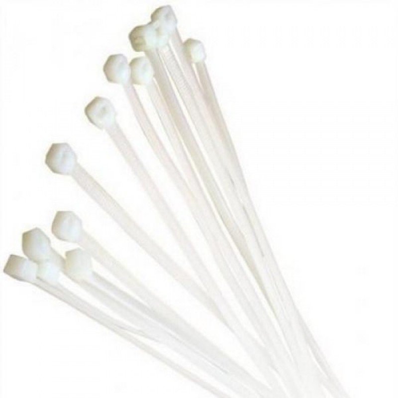 Хомут пластиковый VARGO 5х400мм 100шт./уп. белый (V-118149)