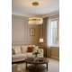 LED Люстра 90W COPPER Ø400*1000мм ССТ 3000-6500К без пульта