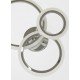 Люстра LED, 66W CR, ССТ 3000-6500К, 490*365*130, с пультом, акрил/металл