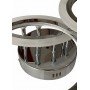 Люстра LED, 66W CR, ССТ 3000-6500К, 490*365*130, с пультом, акрил/металл