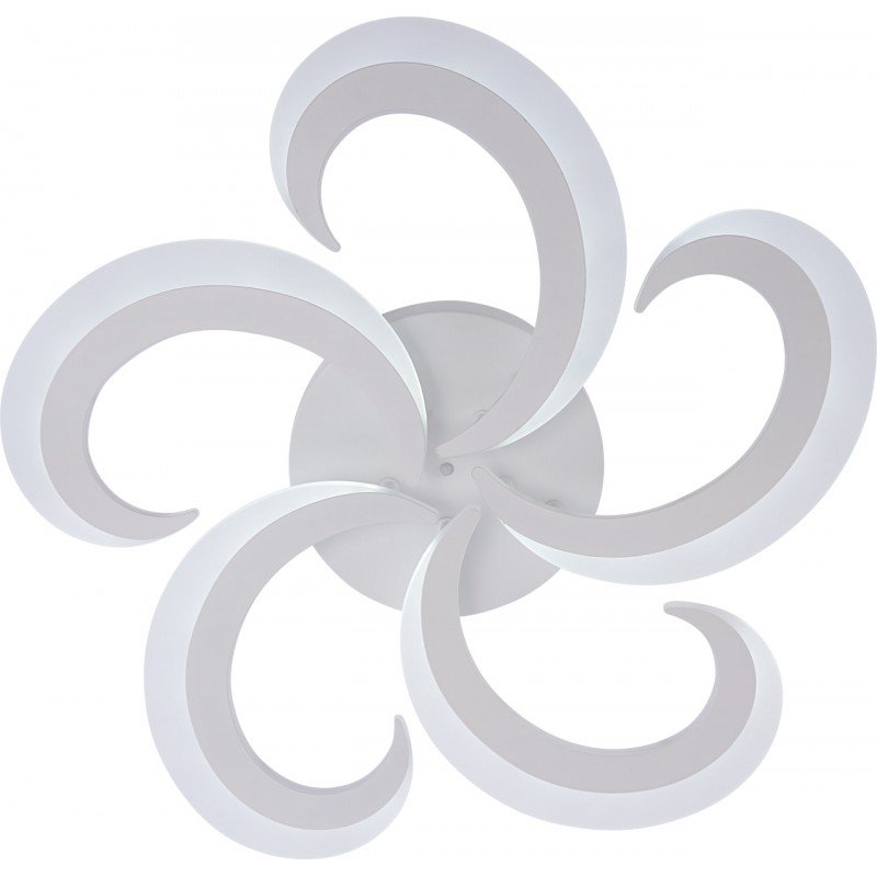 Люстра LED, 70W WH, ССТ 3000-6500К, Ø535*75, з пультом, акрил/метал