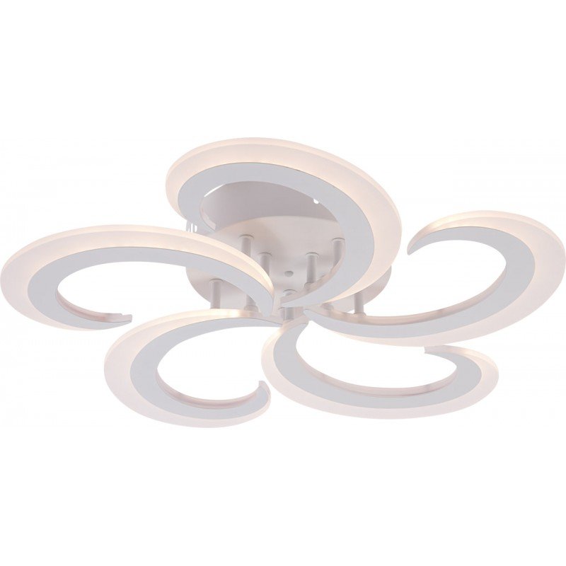 Люстра LED, 70W WH, ССТ 3000-6500К, Ø535*75, з пультом, акрил/метал