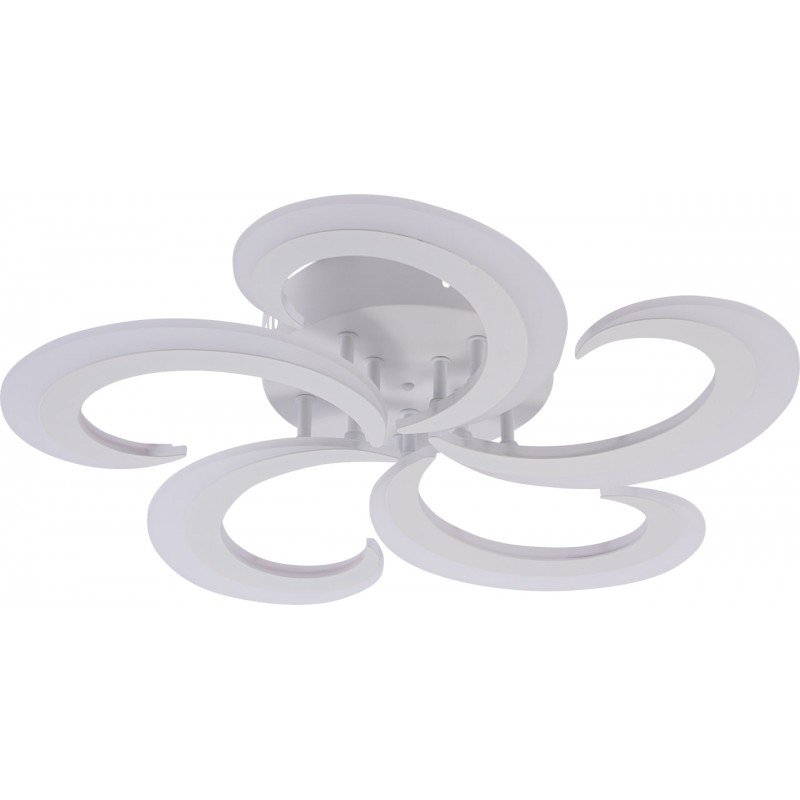 Люстра LED, 70W WH, ССТ 3000-6500К, Ø535*75, з пультом, акрил/метал