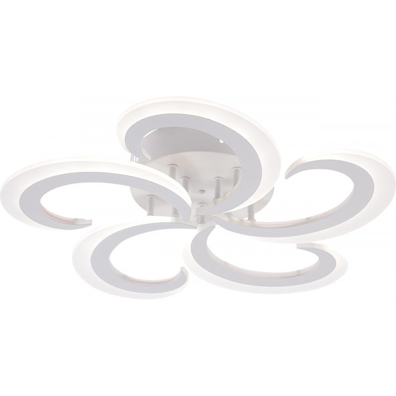 Люстра LED, 70W WH, ССТ 3000-6500К, Ø535*75, з пультом, акрил/метал