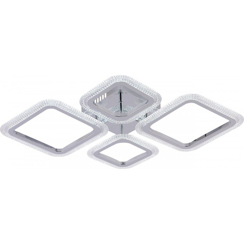 LED Люстра 72W CR 635*460*70мм ССТ 3000-6500К с пультом