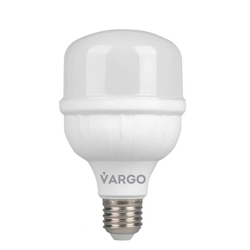 LED лампа VARGO 20W E27 6500K 80*136мм 220V (V-111894)