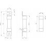 Плавка вставка (запобіжник) CH10x38 gPV 13A 1000V UL 002625137