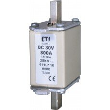 Плавка вставка (запобіжник) NH00 160A/80V DC 004110106