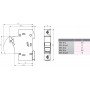 Разъединитель предохранителей EFD 10 2p 002540003
