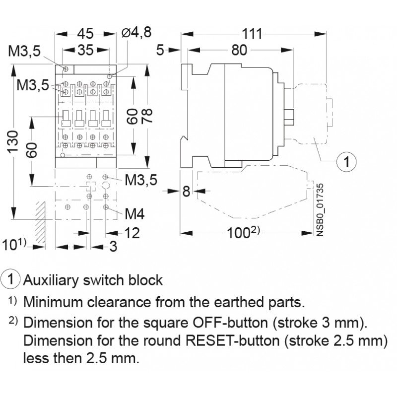 Контактор CES 12.01-110V-50/60Hz 004646527