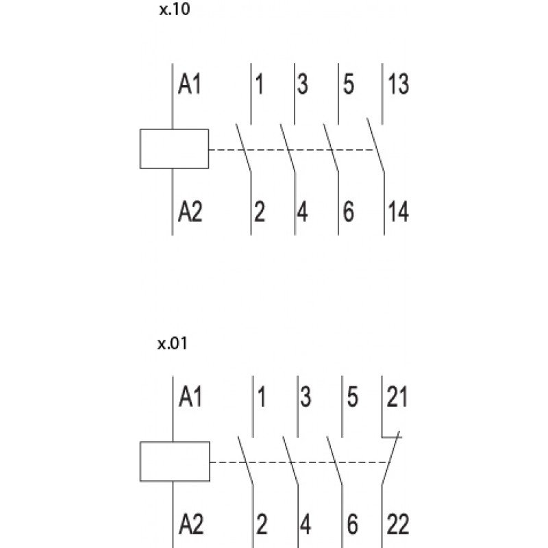 Контактор CES 18.10-110V-50/60Hz 004646532