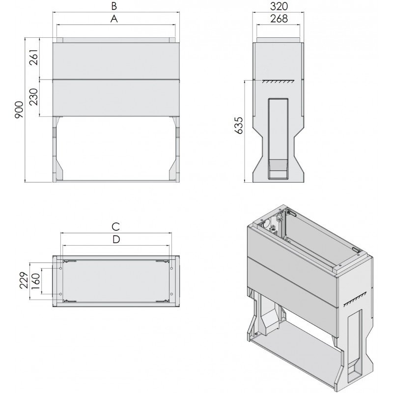 Цоколь KVR- 25 P 66 001602213